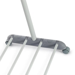 Вешалка с обувницей ODENT металл, пластик, 86*44*166 см, темно-серый/светло-серый/хром