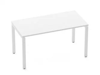 Стол прямой Deka П-обр. каркас 7.07.14 Белый