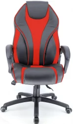 Геймерское кресло Everprof Wing Экокожа Красный