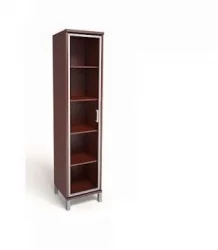 Стеллаж стекло в раме В431.8 Р Венге магия / R