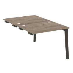 Стол-приставка двойной к опорным элементам ONIX WOOD OW.D.SPR-1.8 Тиквуд Темный/Темный