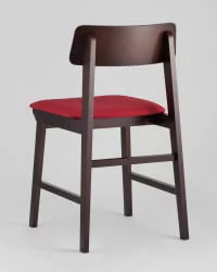 Комплект из двух стульев ОДЕН мягкая тканевая Красная обивка / ODEN