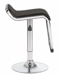 Стул барный DOBRIN CRACK Черный