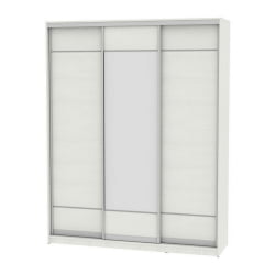 Шкаф-купе B-230х180х60-2(ВД-D7D8D7)