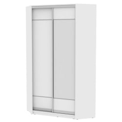 Шкаф-купе Белла(H10)2200х1153х1153(Белый-D7D8)