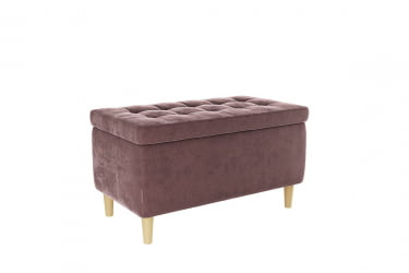 Пуф Чарли 2 PM-004.2 пудра (велюр)