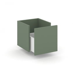 Вставка в надставку - один ящик+ЗС CONCEPT CN.NP-001 Кобо Белый бриллиант