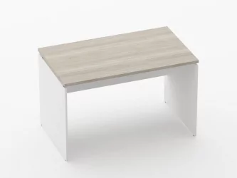 Стол прямой Deka ЛДСП каркас 75.07.12 Дуб Сантана светлый/Белый