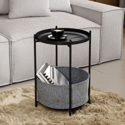 Придиванный столик Берген Черный