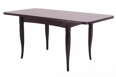 Стол раскладной Ялта-2 с резными опорами Венге Анкор темный