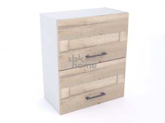 Шкаф Ш-60г, Дублин (600*320*720) Дуб галифакс белый, 21647 