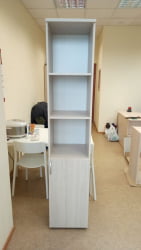 Шкаф высокий полуоткрытый Glassy 6.19.12Пр Туя