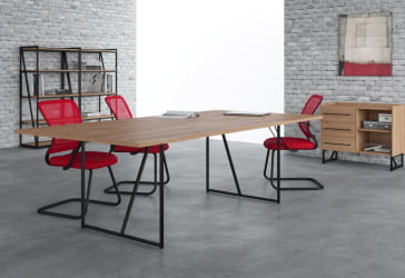 Кабинет переговоров LOFTIS №3 Дуб Бофорд/Черный