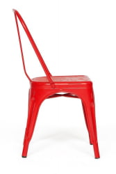 Стул LOFT CHAIR (mod. 012) металл, 45*35*85см, красный/red vintage