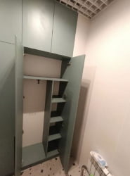 Шкаф в санузле 1600*450*2900 мм