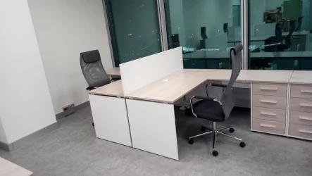 Тумба приставная Deka 9.05.10 Дуб Сантана светлый/Белый