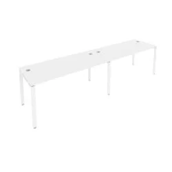 Рабочая станция на 2 раб.места Metal System Б.СМ-2.4 Белый