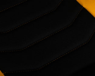 Кресло игровое DOBRIN RICK (черно-желтый)