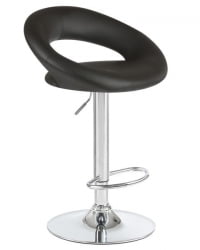 Стул барный ДОБРИН МИРА (черный) 2 шт / DOBRIN MIRA