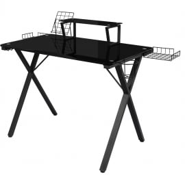 Компьютерный стол с надстройкой GD-06 Black (черный)