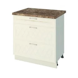 Стол кухонный (3 ящика с системой плавного закрывания) Тиффани 19.92