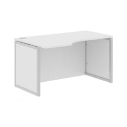 Стол письменный левый XTEN-QP XQPCET 149H L Белый Серый