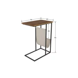 Стол придиванный Бали Дуб американский