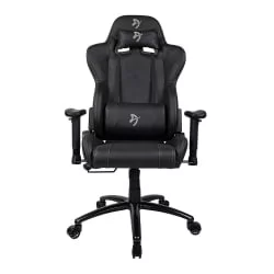 Геймерское кресло Arozzi Inizio Black PU Grey logo