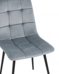 Стул Одди велюр серый 4 шт. комплект
