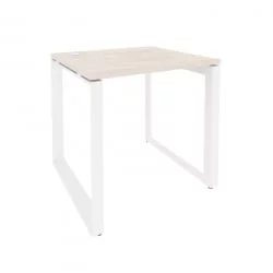 Стол рабочий на О-образном м/к ОНИКС О.МО-СП-0.7 Денвер Светлый/Белый / ONIX O.MO-SP-0.7