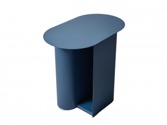 Журнальный столик Yvaine металл синий