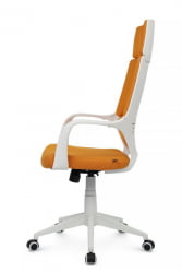 Кресло Ик Рв РCХ 8989 Белый пластик/Оранжевый / Iq Rv RCH