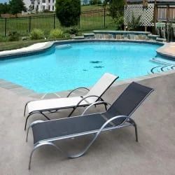 Шезлонг-лежак Рио-Люкс MC-3033N/W Beige