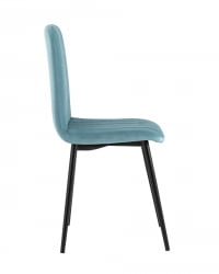 Стул Easy велюр пыльно-голубой 4 шт. комплект