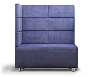 Диван на 140 с правым подлокотником Клаб-10 1В/140 Индиго Крайола