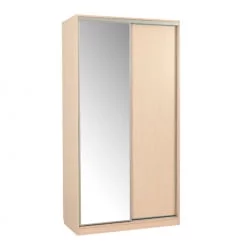 Шкаф-купе Рио-1 Дуб Млечный