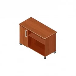 Тумба под стол Пр.Т-9 левая Орех