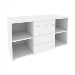 Тумба сервисная с ящиками TIP-ON ONIX O.TS-11 TIP Белый Бриллиант