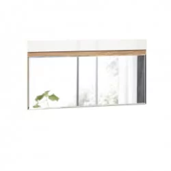 Зеркало настенное 1200 Фиджи ЛД 659.090.000 Дуб Золотой Белый