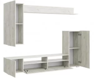 Стенка Соло 15 Дуб крафт белый