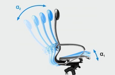 Кресло компьютерное Y 4DF B2-5D - YM93 /Kc00/Nc00/D15P/H13mM-3D(M26.B32.G25.W04)