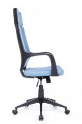 Кресло Ик Рв РCХ 8989 Черный пластик/Синий / Iq Rv RCH