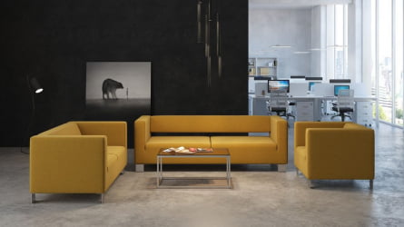 Диван трехместный ГРИН 3Д Euroline 907