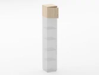 Антресоль узкая Glassy 6.04.13Л Туя