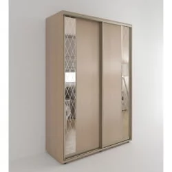 Шкаф-купе 2-х дверный Акцент-Вера ДР 1000х600 Дуб молочный