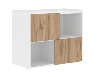 Тумба сервисная EDIS ELC 9045 Дуб Денвер светлый Белый