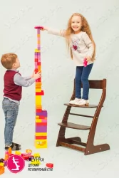 Детский стул из фанеры Усура Орех