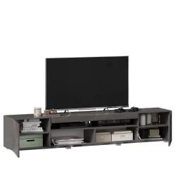 ТВ тумба Бруклин ЛД 685.030.000 A Оникс Серый глянец