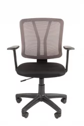 Кресло офисное CHAIRMAN 626 Черный Серая сетка