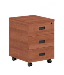 Тумба подкатная с 3 ящиками ЛВП19030303 Орех бренди / LVP19030303